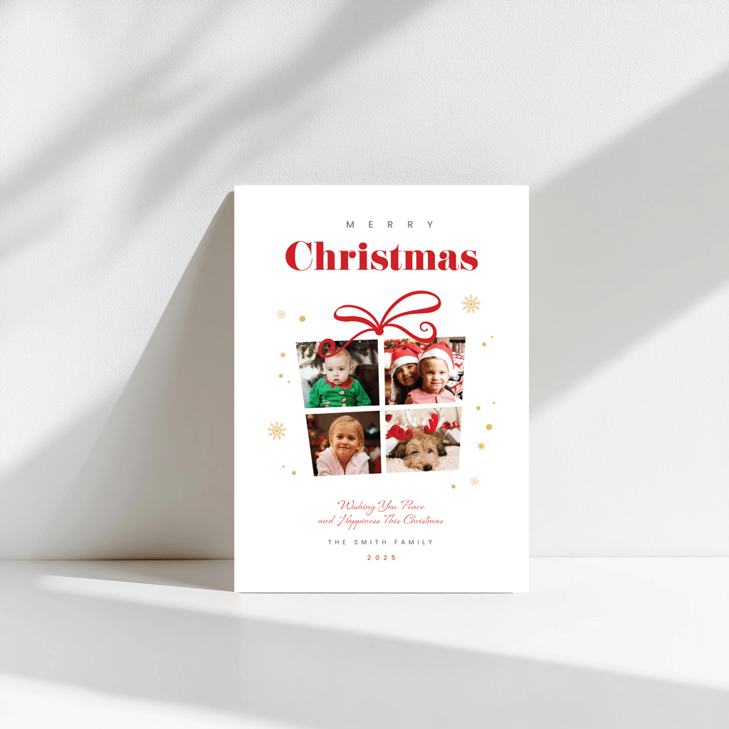 Christmas Gift Photocard - Haus of Wrap