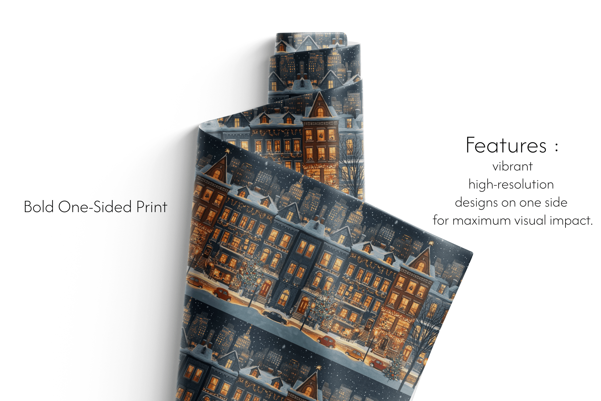 Snowy Hearth - Haus of Wrap