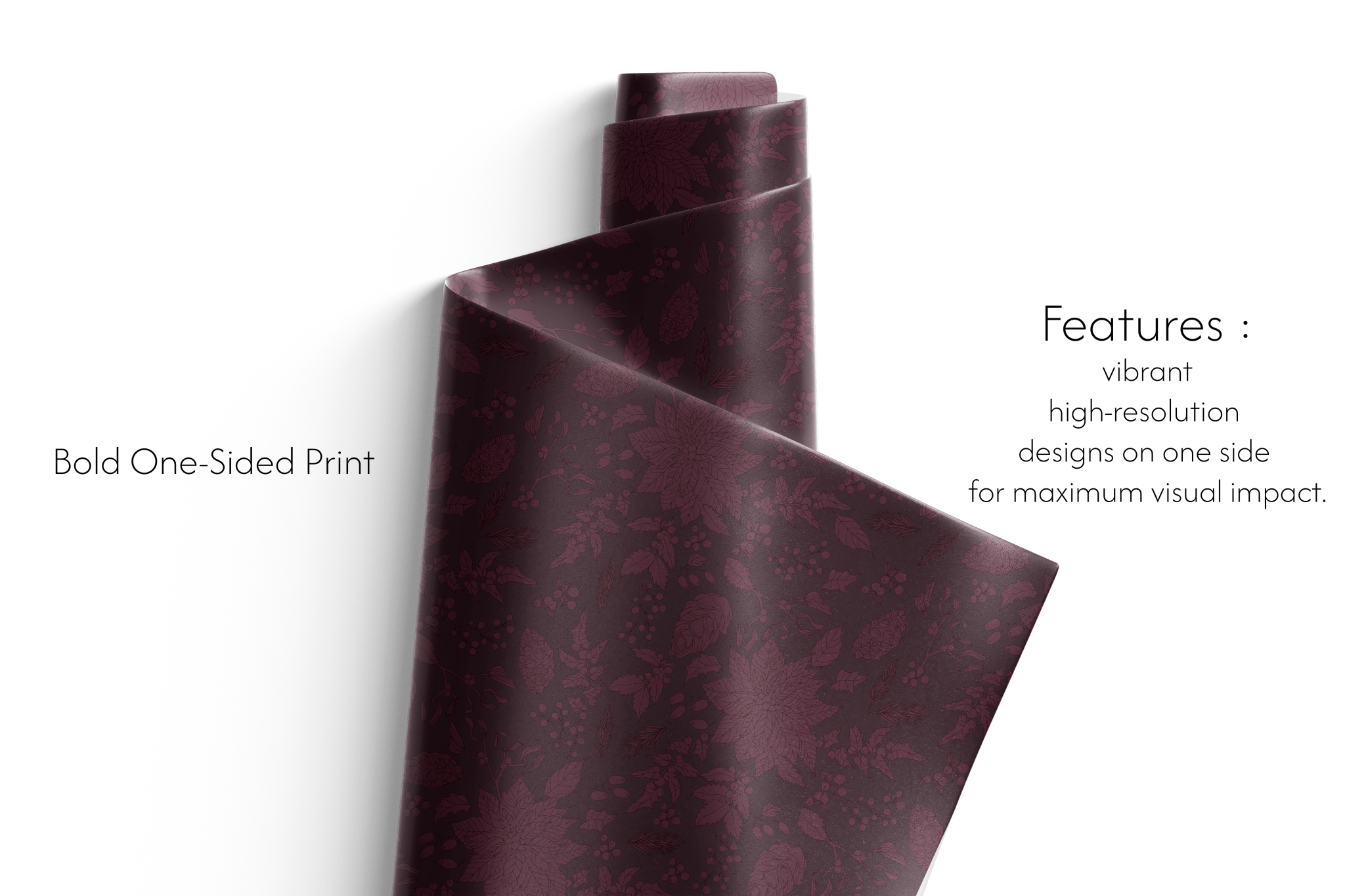 Merlot Brocade - Haus of Wrap