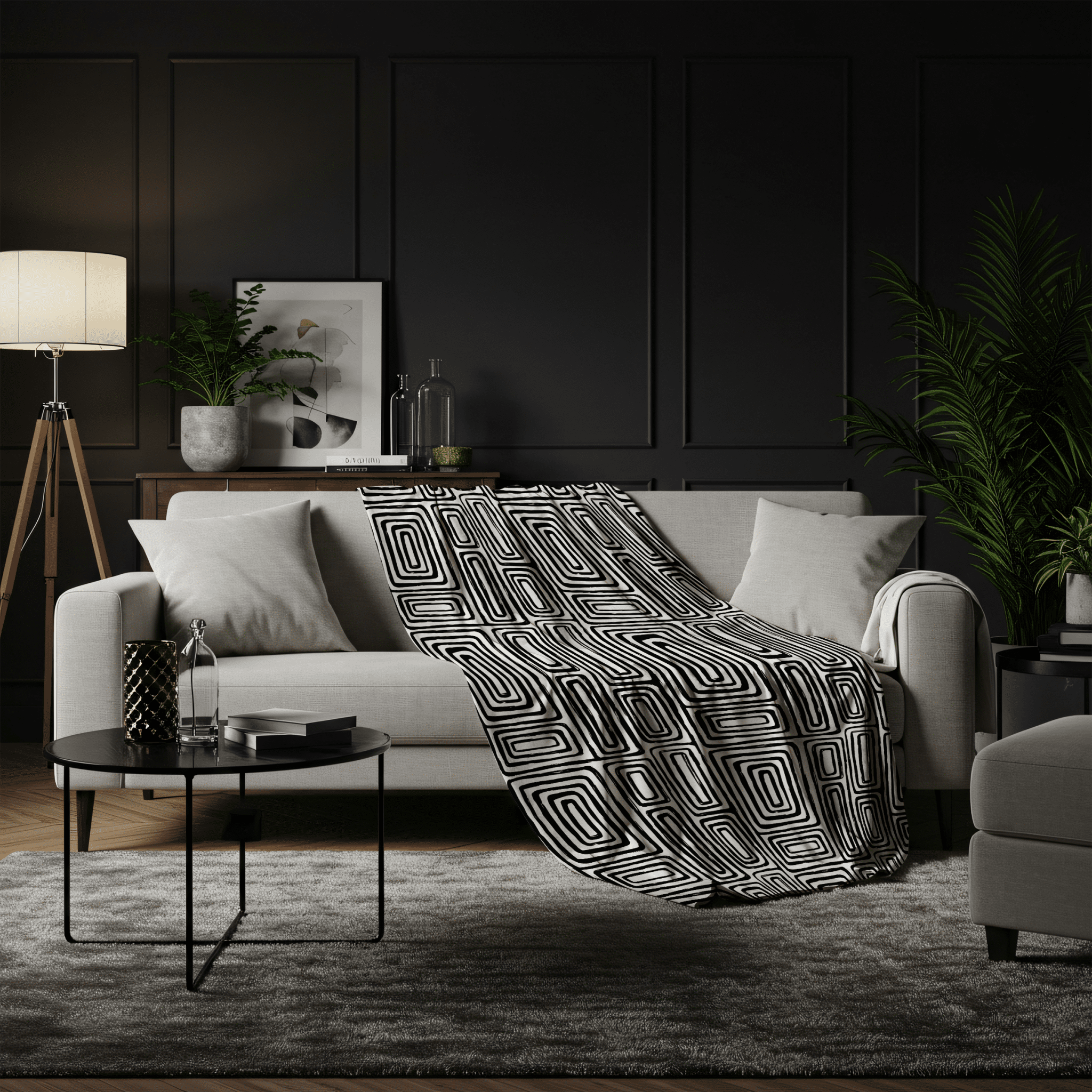 Monochrome Maze - Haus of Wrap