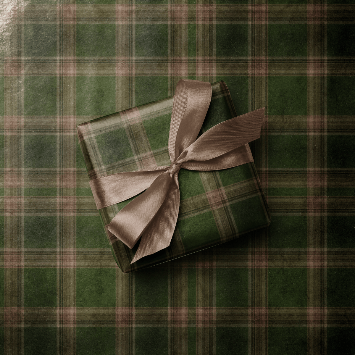 PembertonDark Green Plaid Wrapping PaperHaus of Wrap