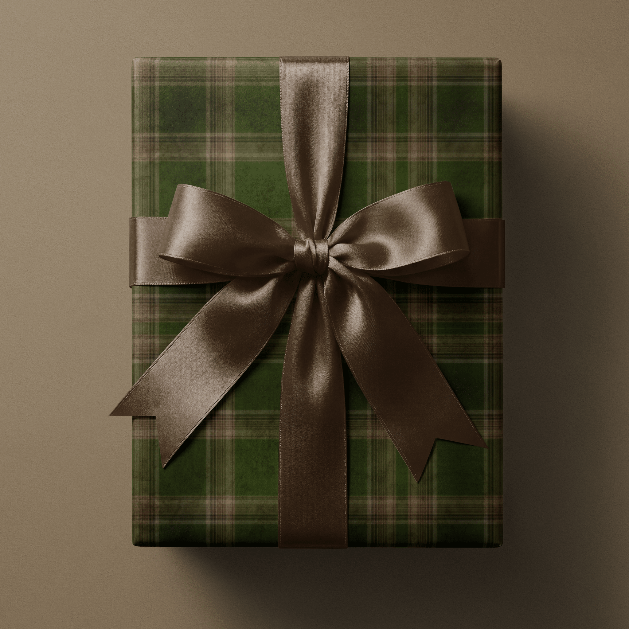 PembertonDark Green Plaid Wrapping PaperHaus of Wrap