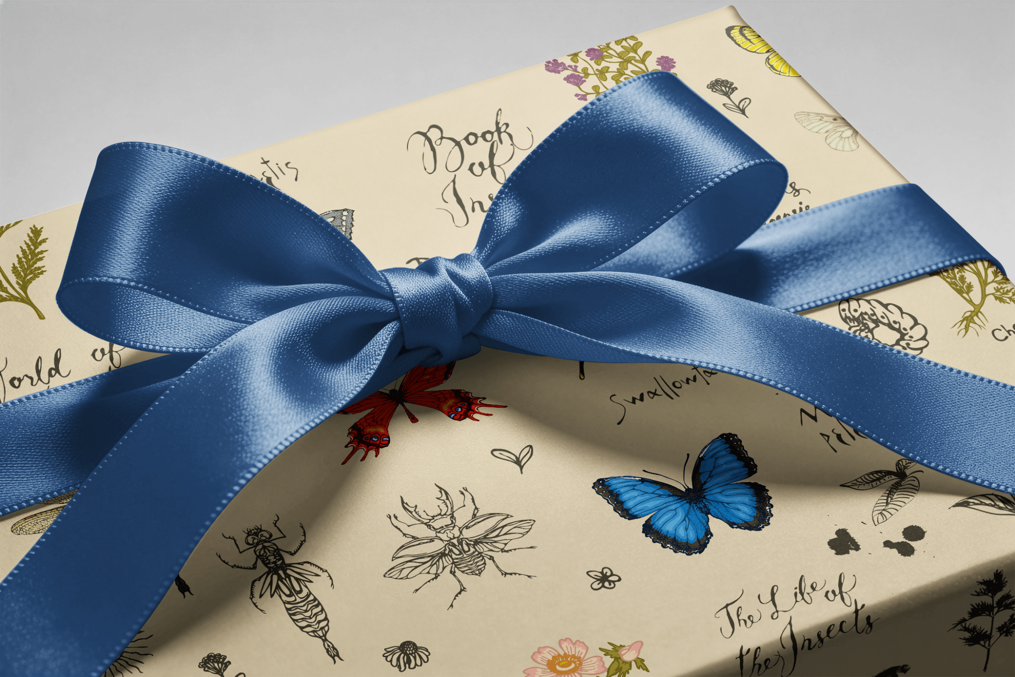 Nature Wrapping Paper The Naturalist Haus of Wrap