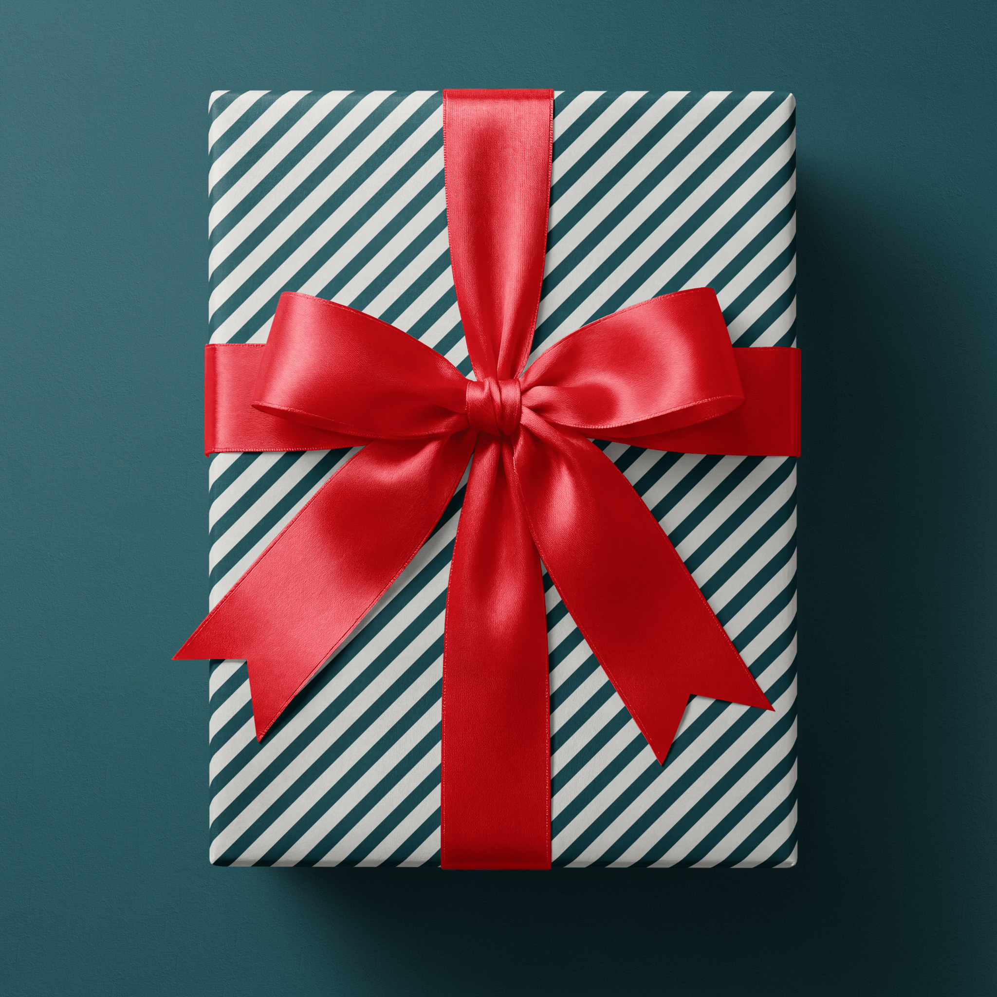 Teal Wrapping Paper - The Forecast - Haus of Wrap