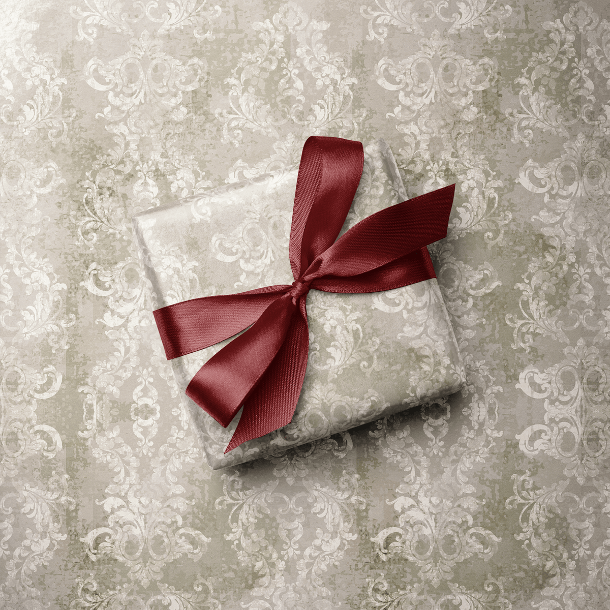 Vintage Wrapping Paper - Patina - Haus of Wrap