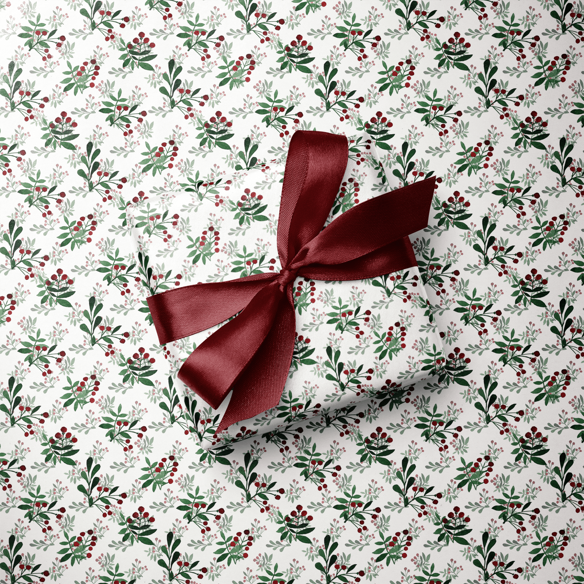 Christmas Gift Wrapping Paper - Boreal - Haus of Wrap