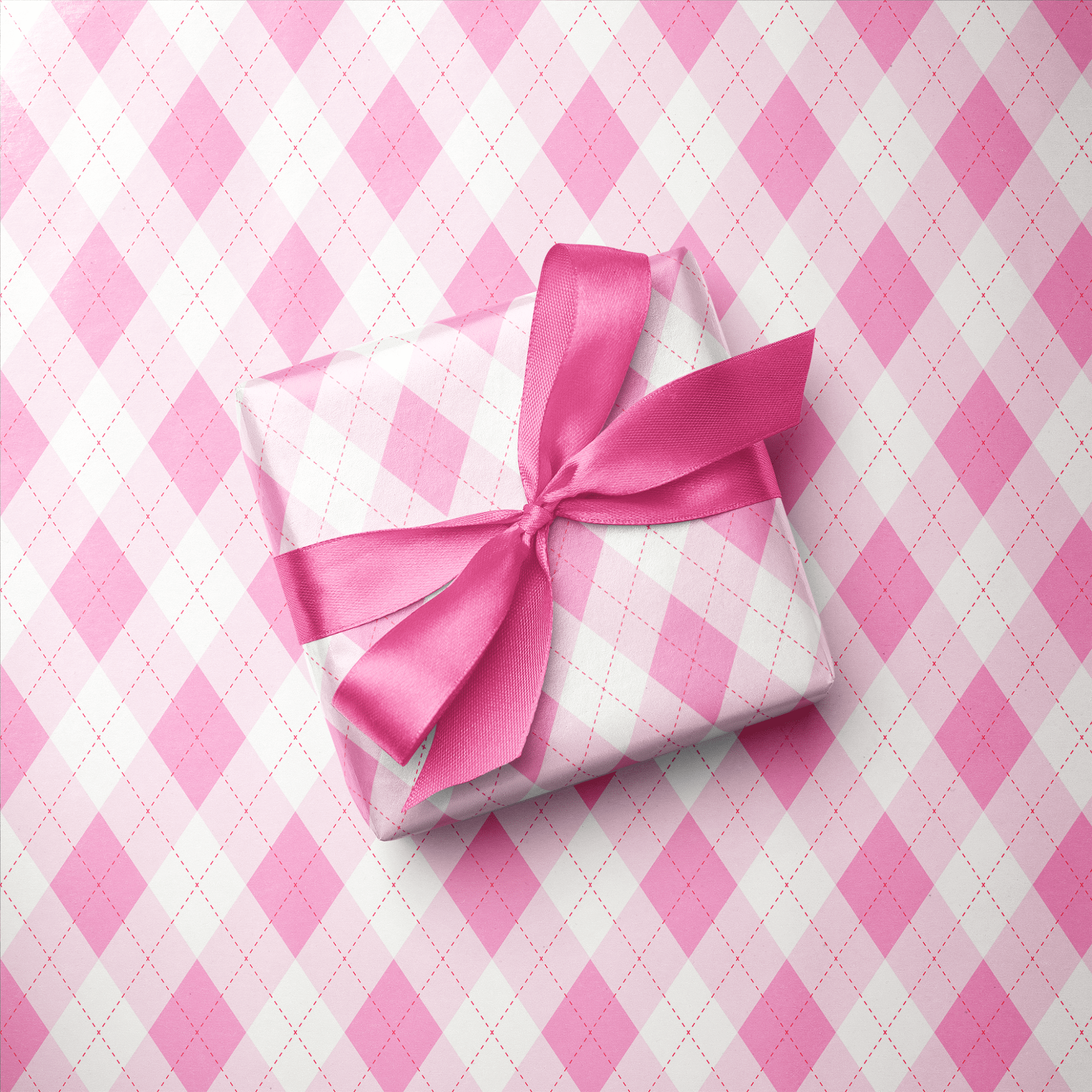 Pink Wrapping Paper - Palm Beach - Haus of Wrap