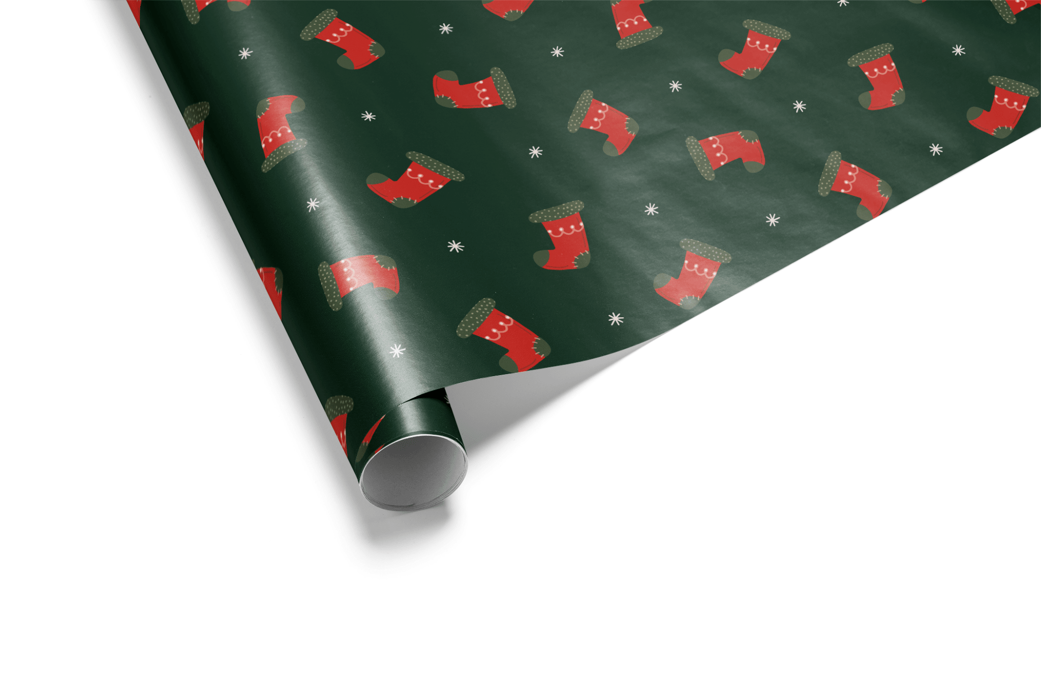 Funny Christmas Wrapping Paper - Filled & Thrilled - Haus of Wrap