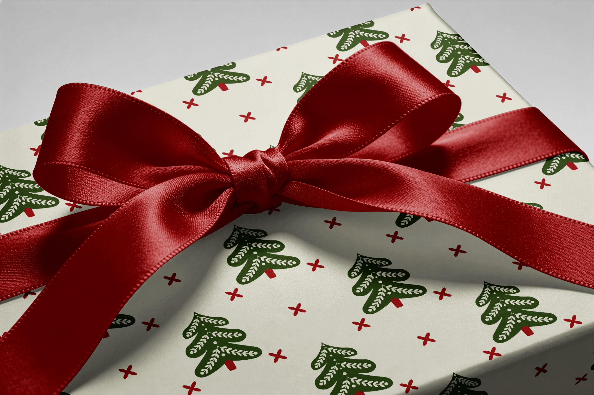 Christmas Wrapping Paper - Stitched - Haus of Wrap