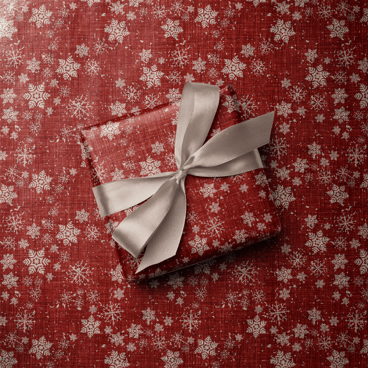 Rustic Christmas Wrapping Paper - Red Mill - Haus of Wrap