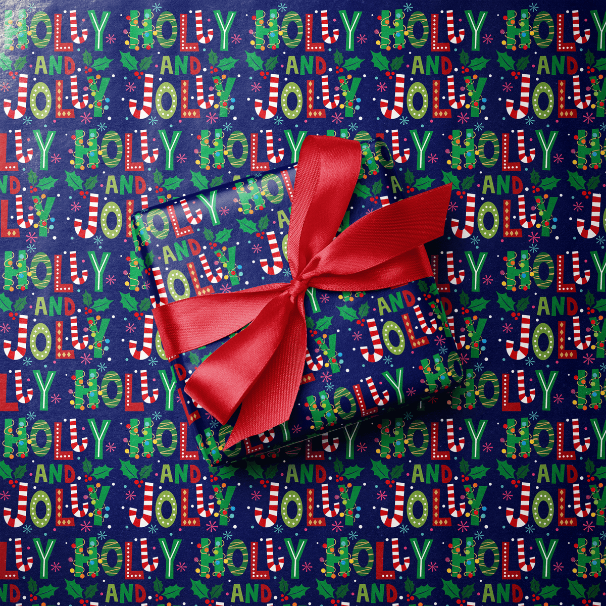 Christmas Gift Wrapping Paper - Deck & Declare - Haus of Wrap