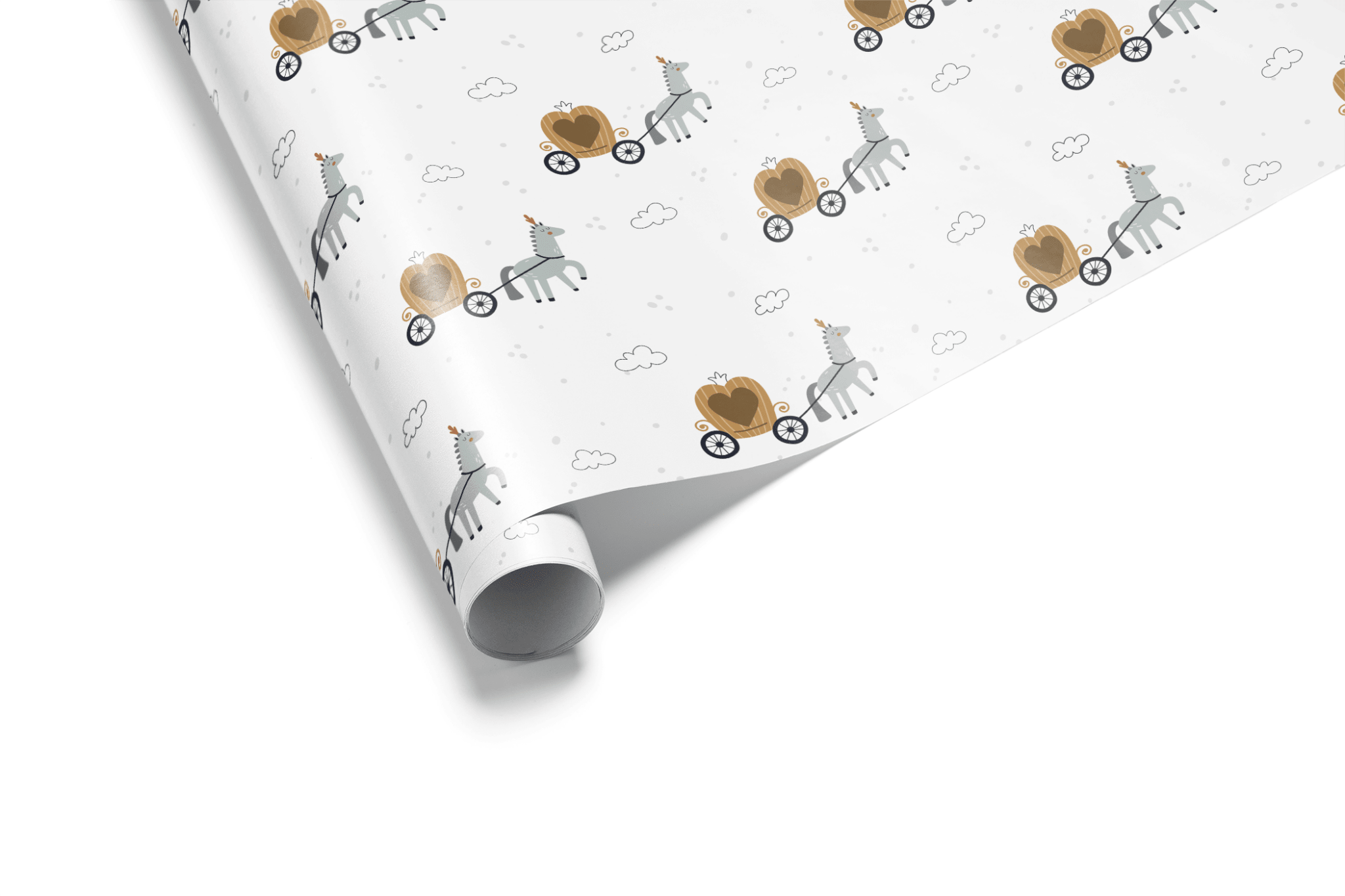 Baby Girl Wrapping Paper - Fairytale Standard - Haus of Wrap