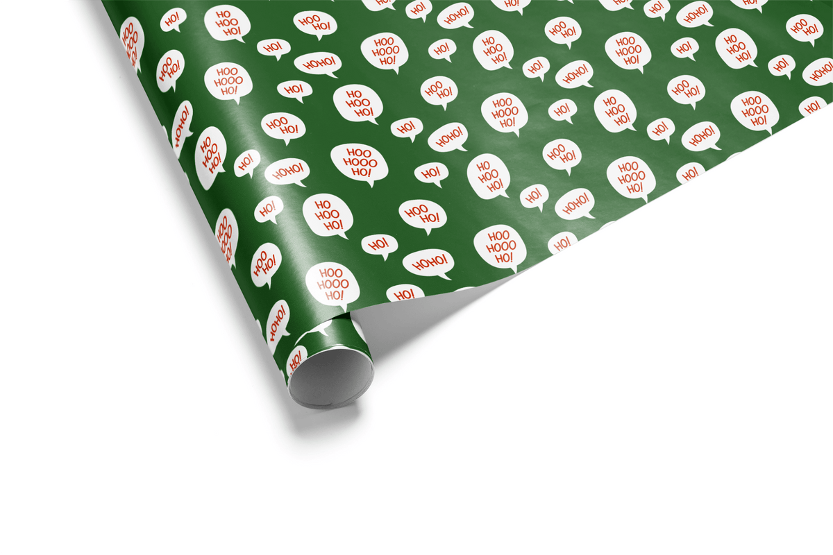 Christmas Santa Wrapping Paper - Said Santa - Haus of Wrap