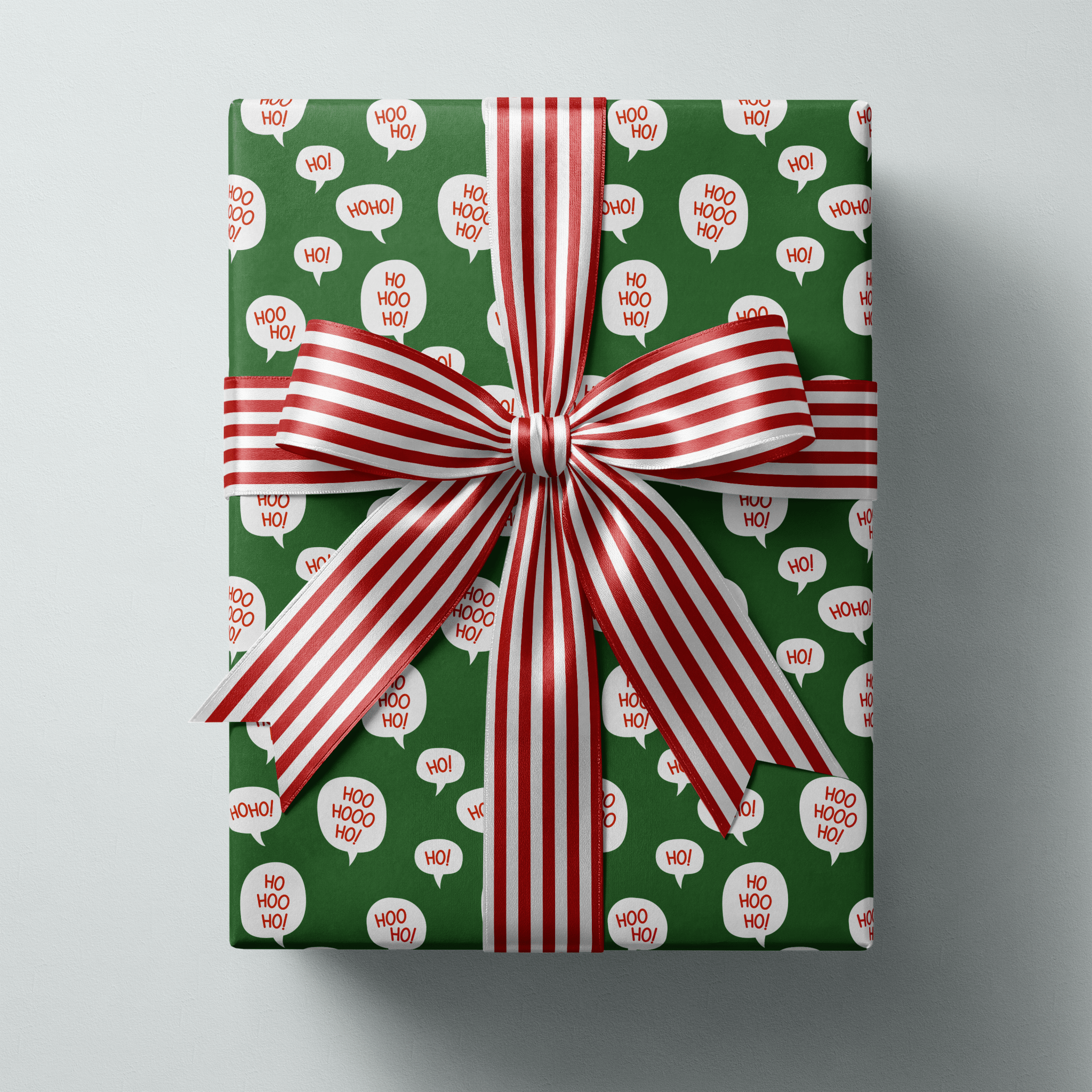 Christmas Santa Wrapping Paper - Said Santa - Haus of Wrap