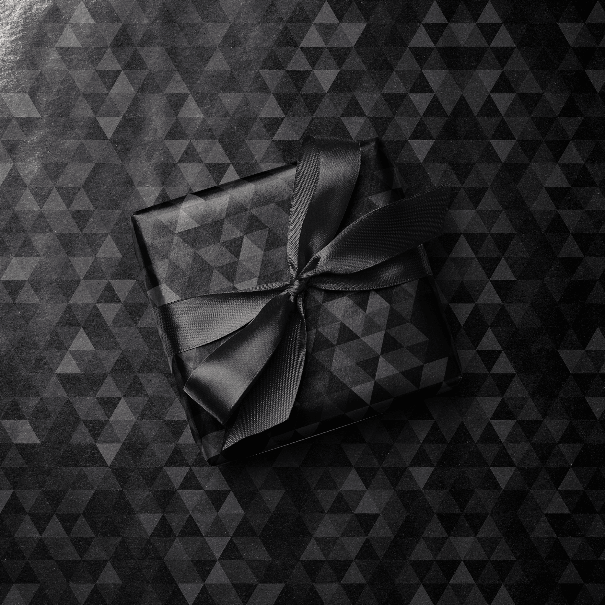 All Black Wrapping Paper - Carbon Theory - Haus of Wrap
