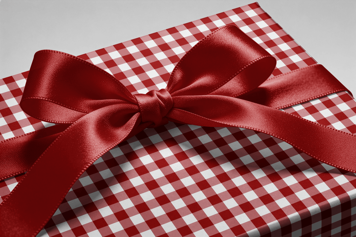 Red and White Wrapping Paper - Sunday Sauce - Haus of Wrap