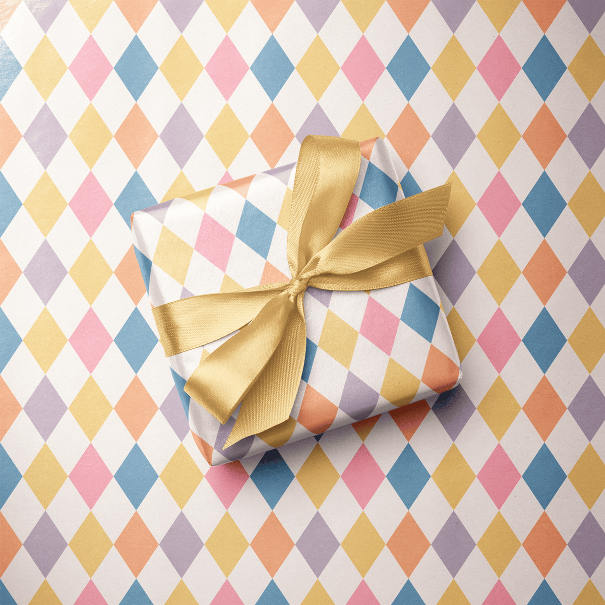 Pastel Wrapping Paper - Prism Party - Haus of Wrap