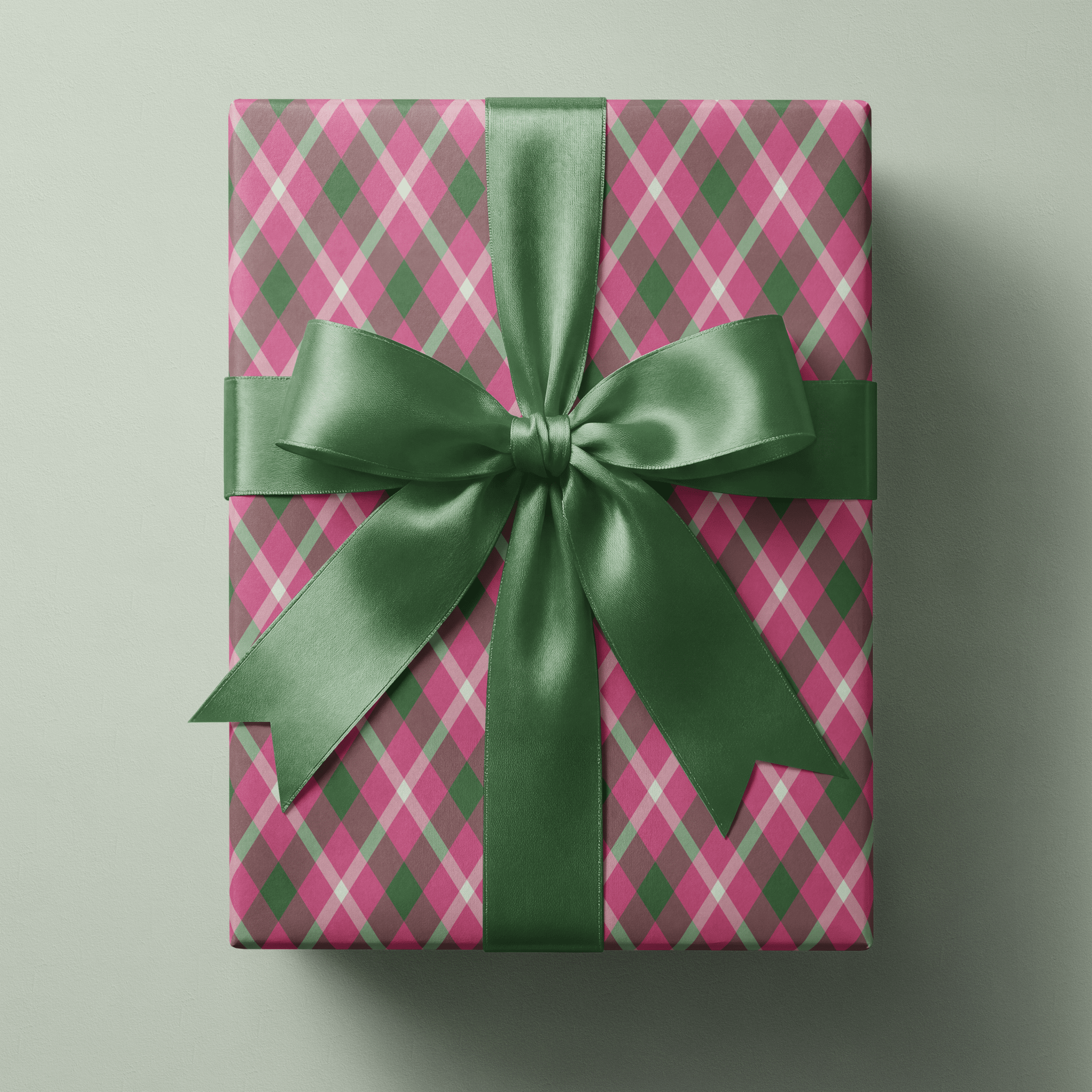 Preppy Wrapping Paper - Pink & Proper - Haus of Wrap