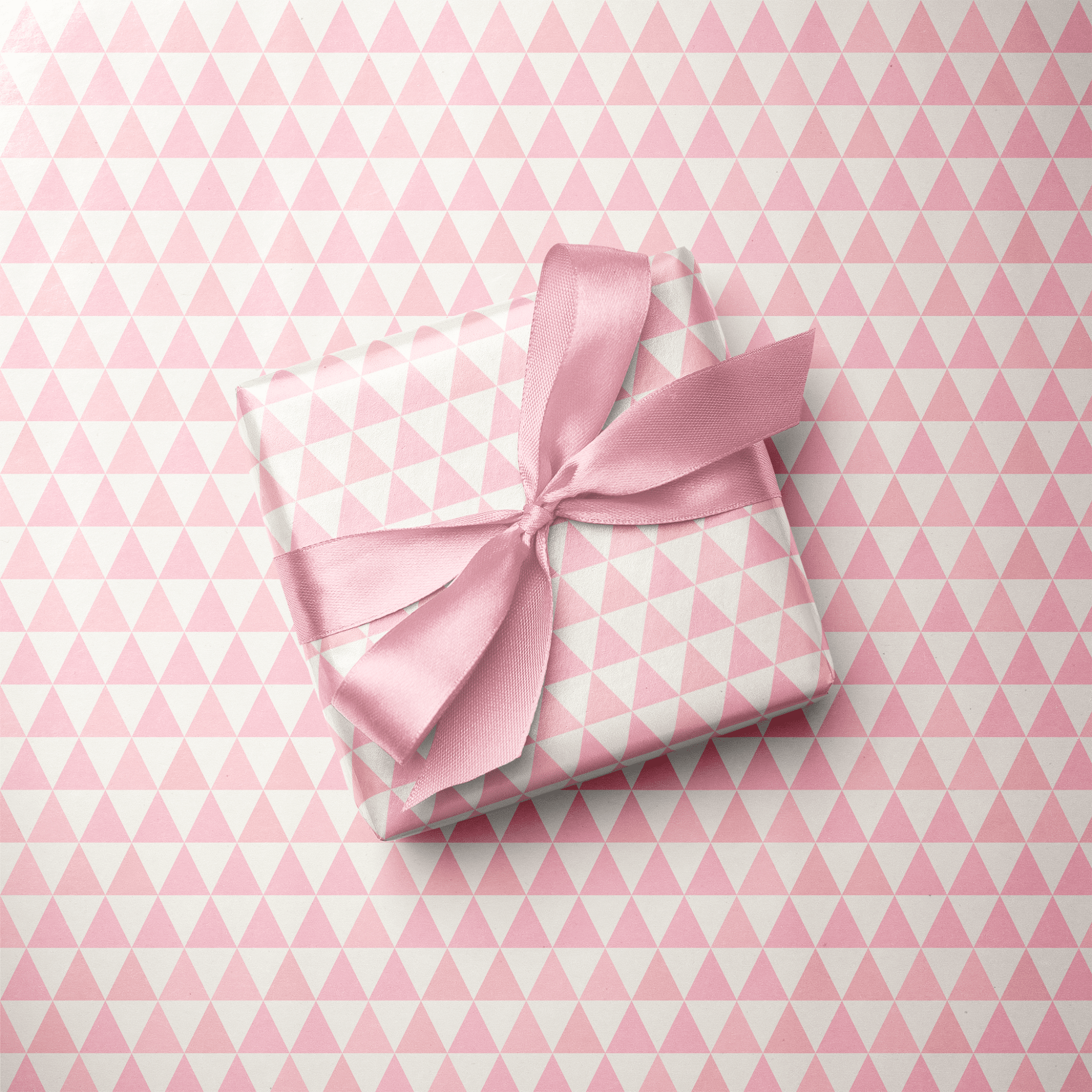 Blush Pink Wrapping Paper - Sugar Stack - Haus of Wrap