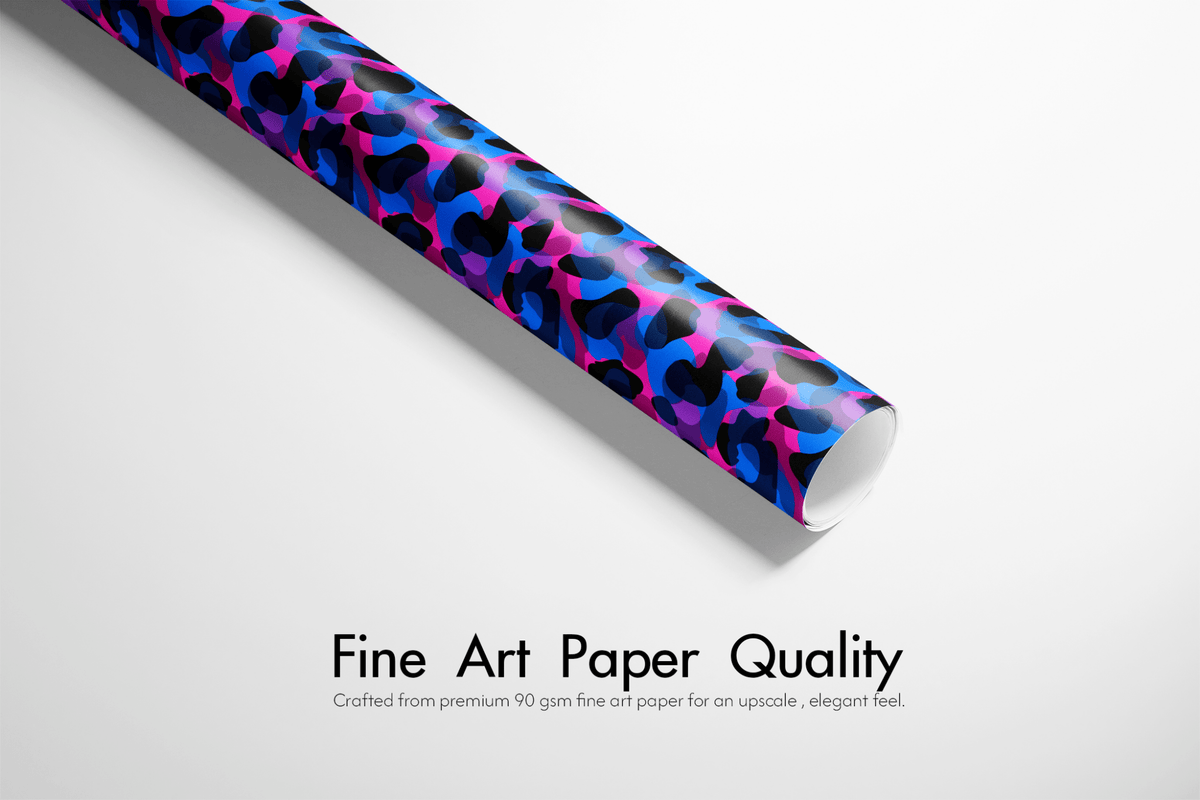 Neon Wrapping Paper - After Hours - Haus of Wrap