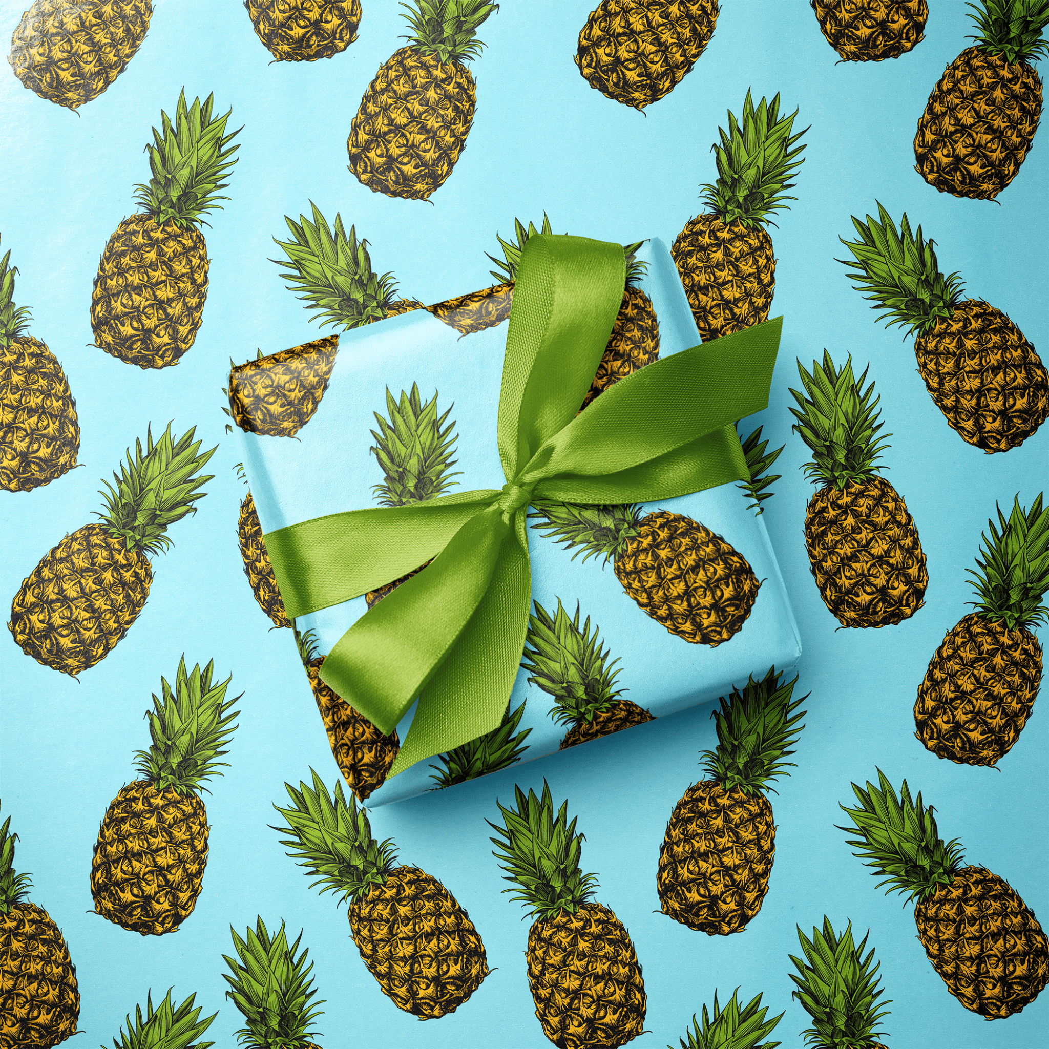 Pineapple Gift Wrapping Paper - Tropic Like It&
