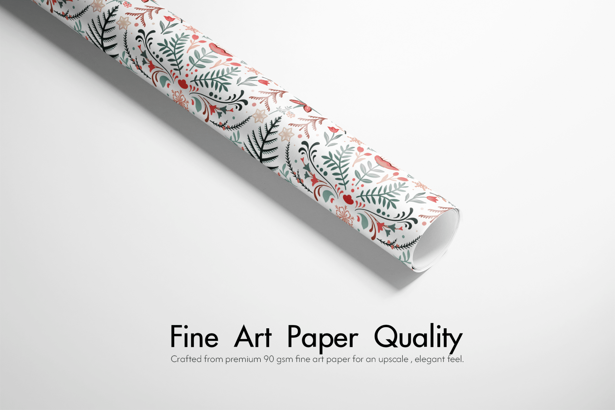 Scandinavian Christmas Wrapping Paper - Christmas in Copenhagen - Haus of Wrap
