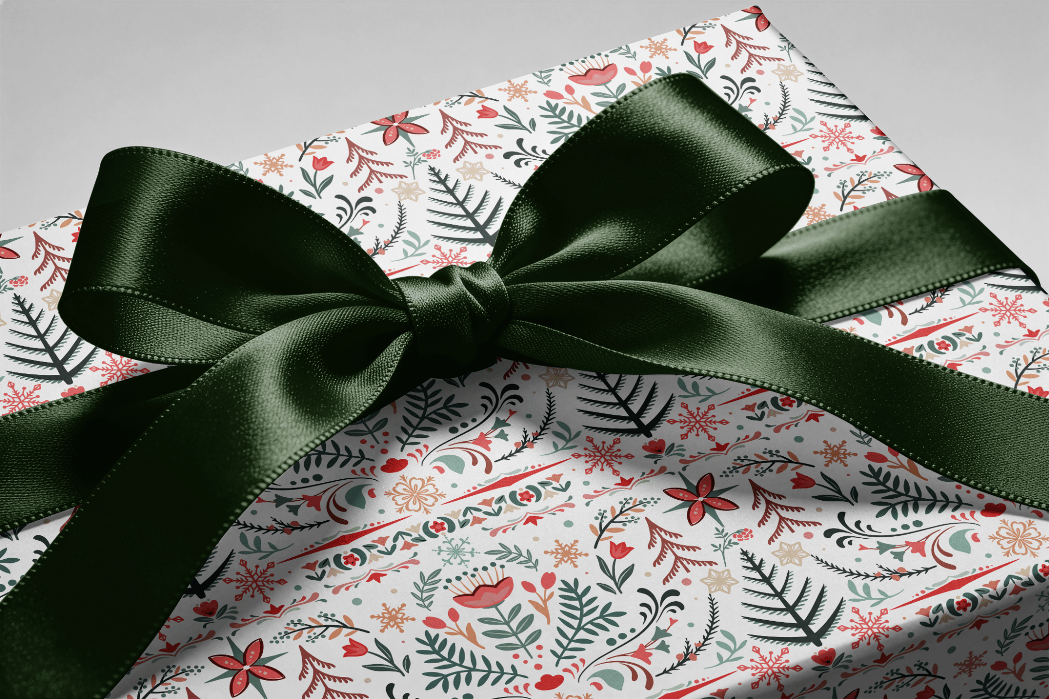 Scandinavian Christmas Wrapping Paper - Christmas in Copenhagen - Haus of Wrap
