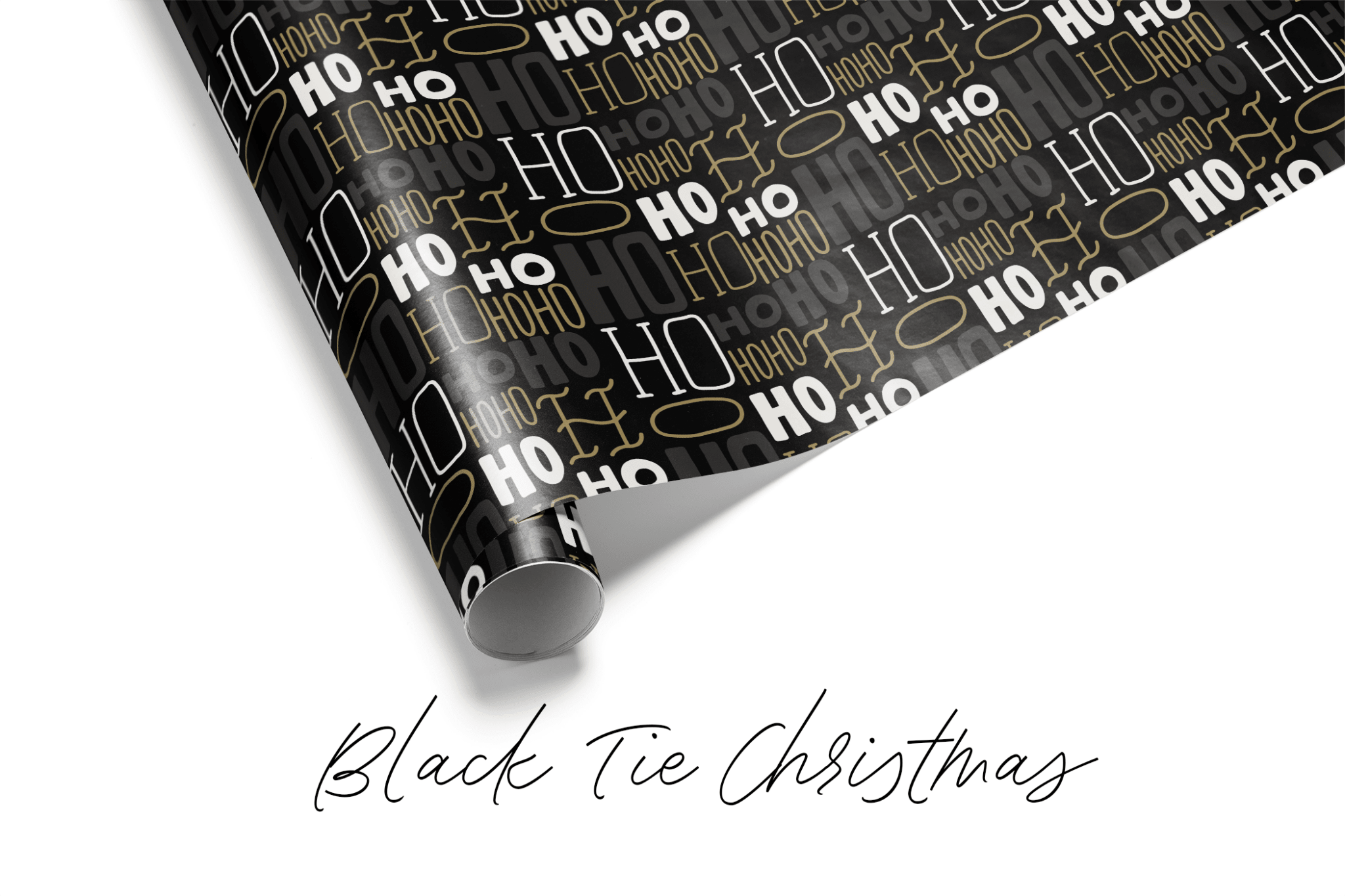 Ho Ho Ho Wrapping Paper - Wrapping Papers - Haus of Wrap