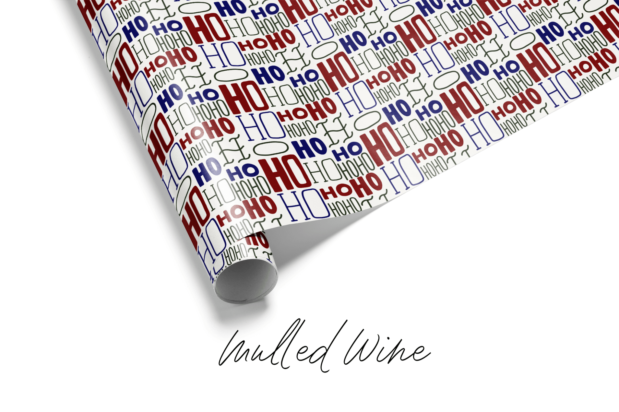 Ho Ho Ho Wrapping Paper - Wrapping Papers - Haus of Wrap