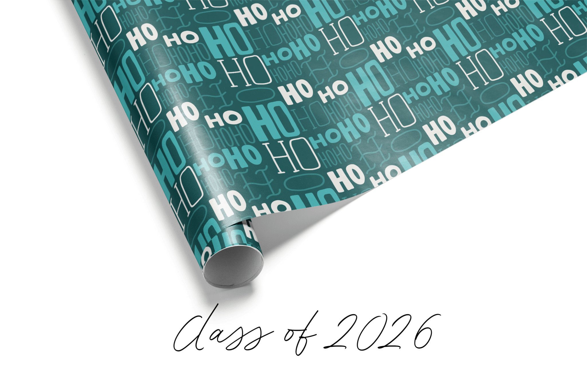 Ho Ho Ho Wrapping Paper - Wrapping Papers - Haus of Wrap