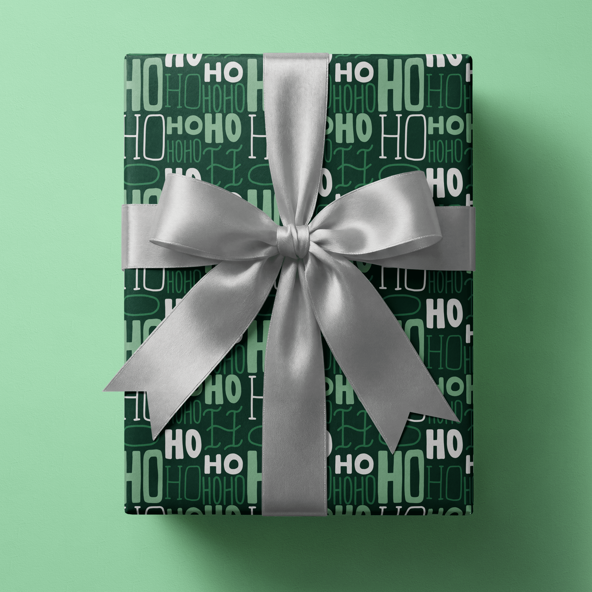 Ho Ho Ho Wrapping Paper - Wrapping Papers - Haus of Wrap