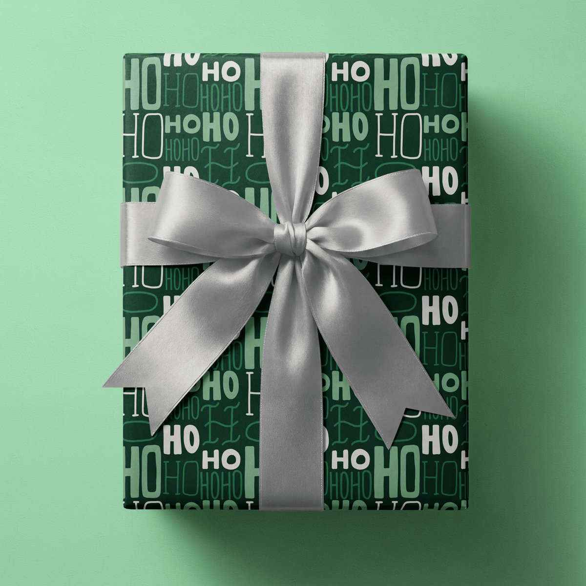 Ho Ho Ho Wrapping Paper - Wrapping Papers - Haus of Wrap