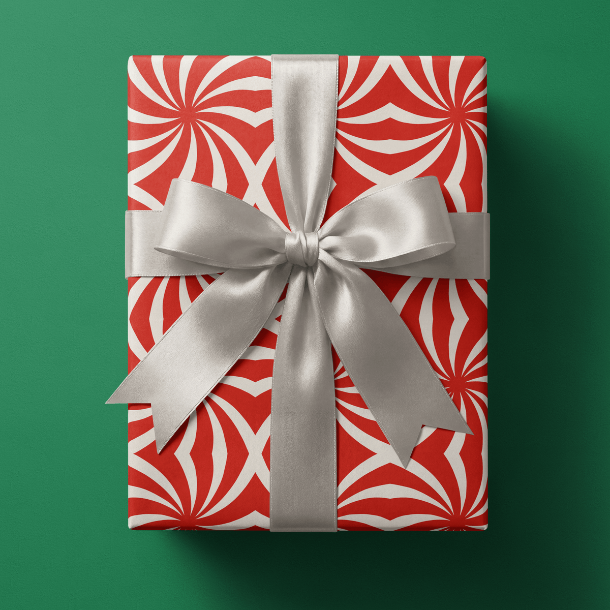 Peppermint Candy Wrapping Paper - Candy Optics - Haus of Wrap
