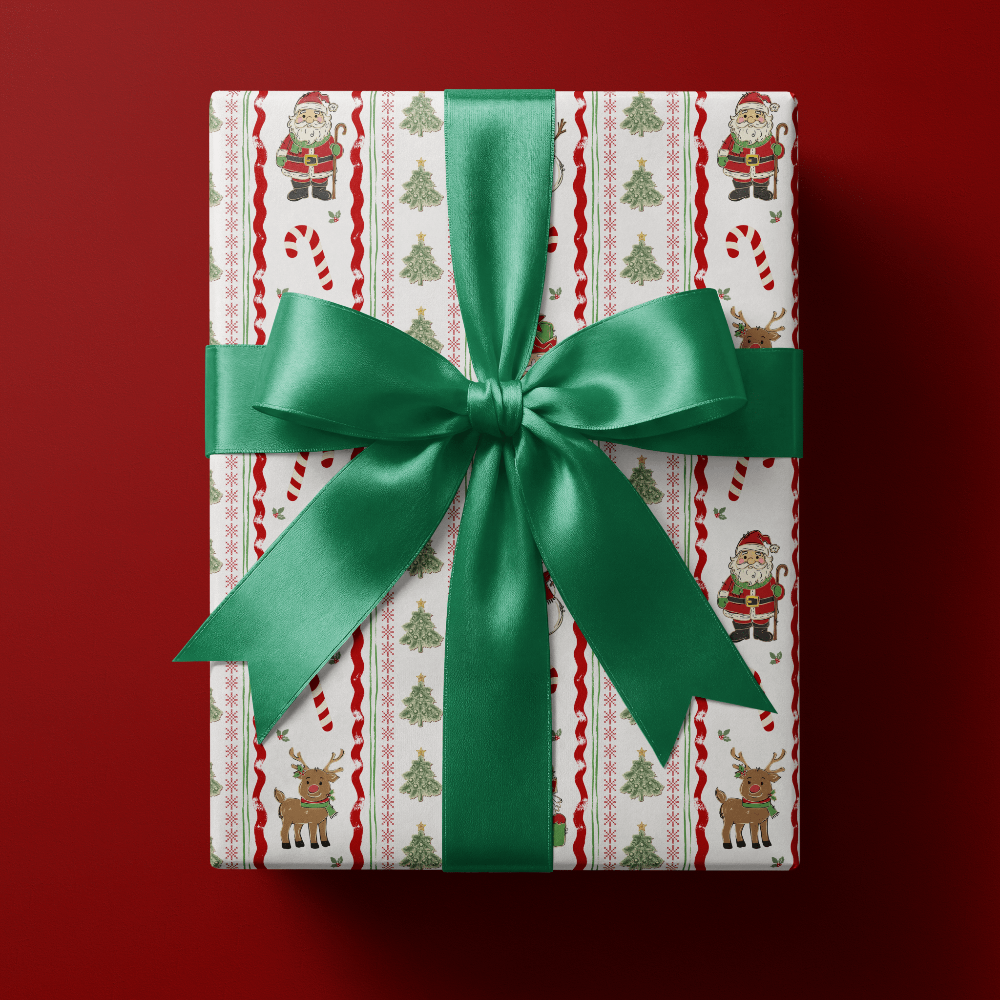 Nostalgic Christmas Wrapping Paper - Christmas Classics - Haus of Wrap
