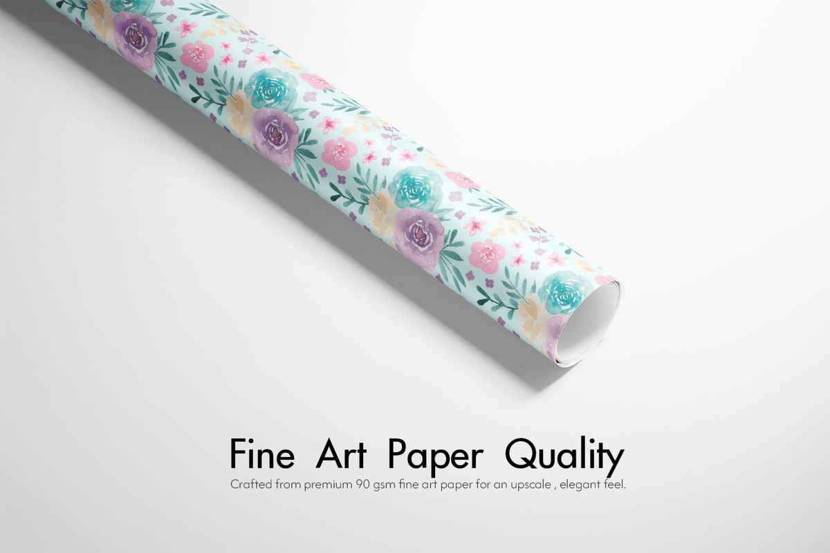 Flower Wrapping Paper - Sweet Pea - Haus of Wrap