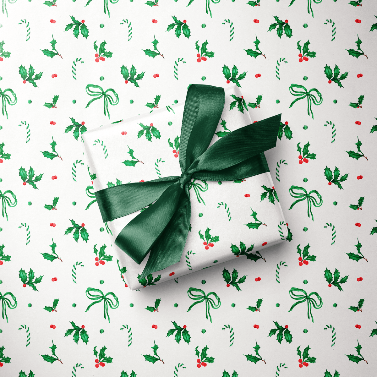 Christmas Bow Wrapping Paper - Bow Season - Haus of Wrap