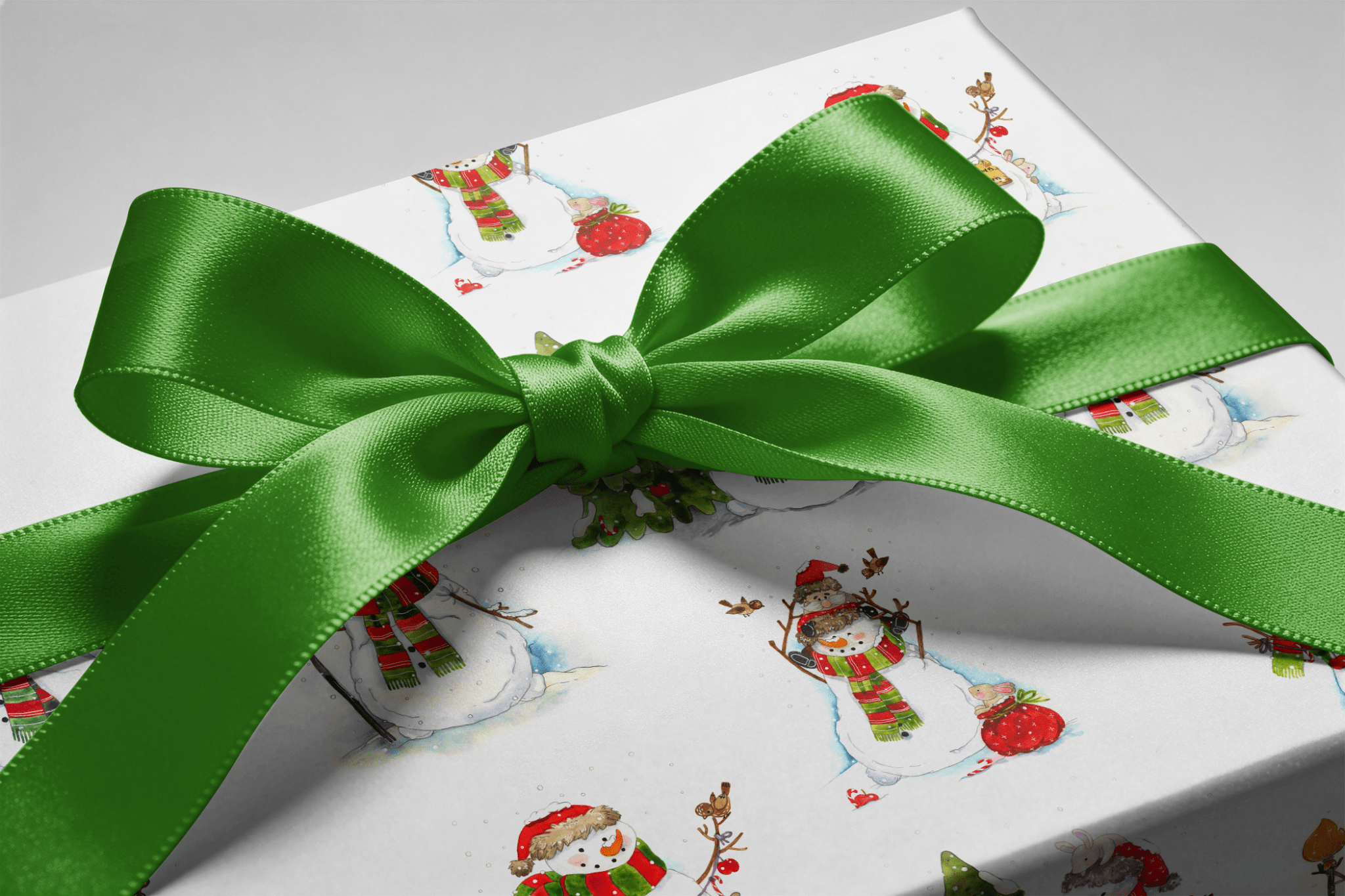 Snowman Christmas Wrapping Paper - Chill Squad - Haus of Wrap