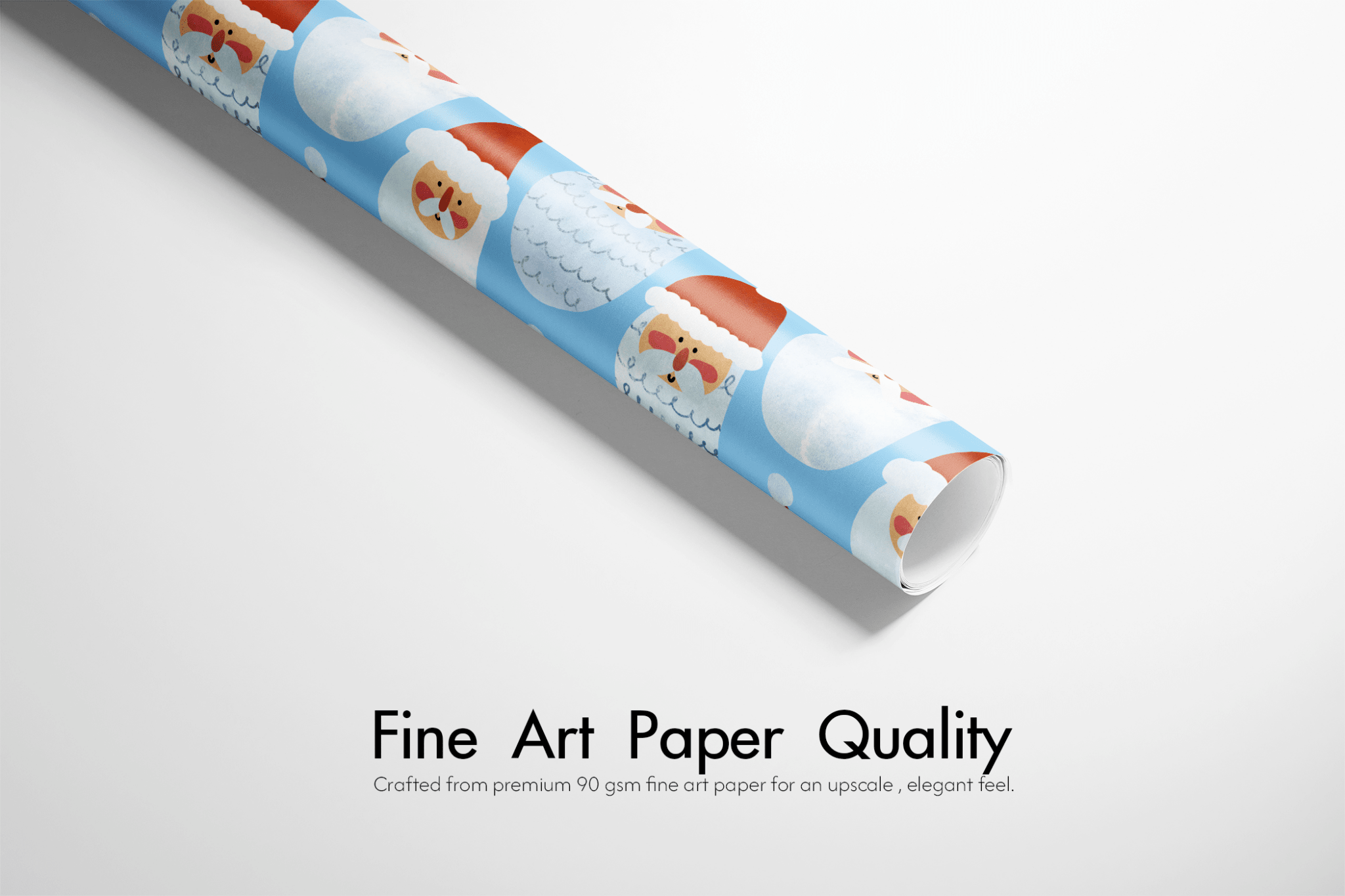 Santa Christmas Wrapping Paper - Jolly Old - Haus of Wrap