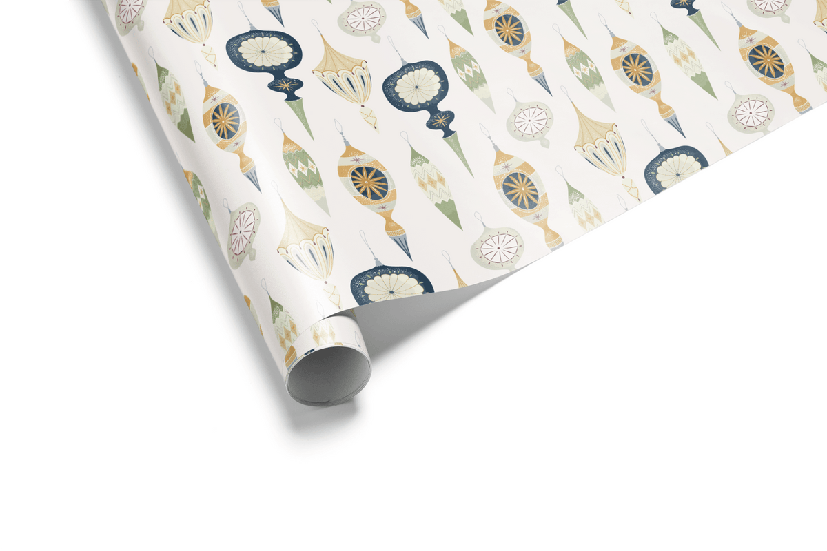 Vintage Christmas Wrapping Paper - The Collector - Haus of Wrap