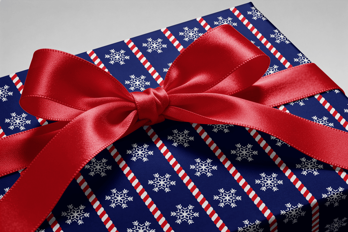 Christmas Wrapping Paper - Sugar & Snow - Haus of Wrap