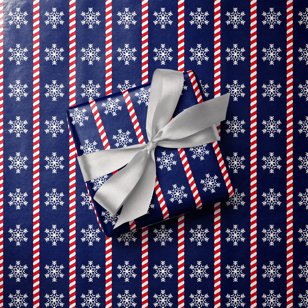 Christmas Wrapping Paper - Sugar & Snow - Haus of Wrap
