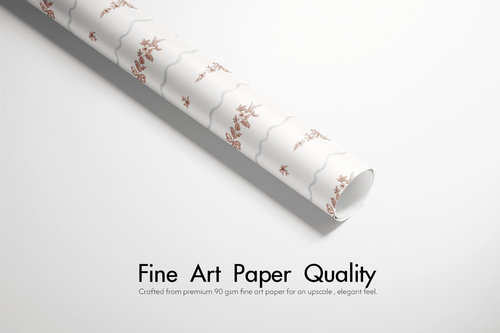 Christmas Wrapping Paper - Bow & Bloom - Haus of Wrap