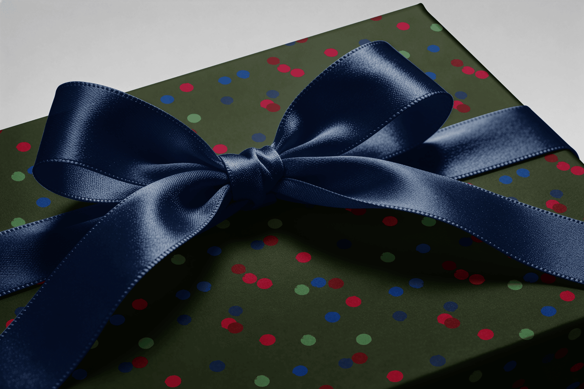 Dark Green Wrapping Paper - Jewel Box - Haus of Wrap