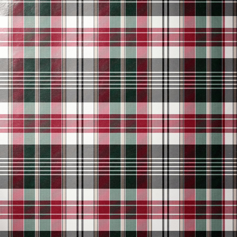 Christmas Plaid Wrapping Paper - Thistle & Wine - Haus of Wrap