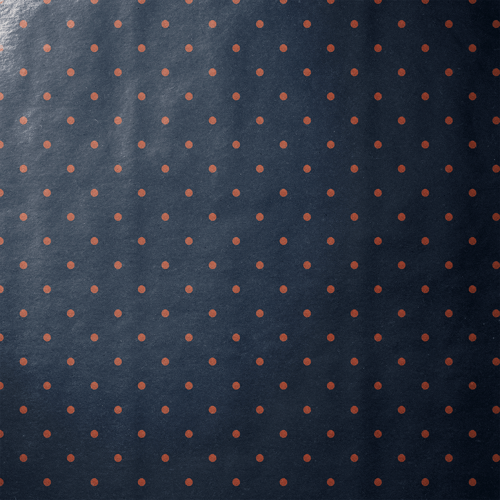 Navy Blue Gift Wrapping Paper - Terracotta Tide - Haus of Wrap