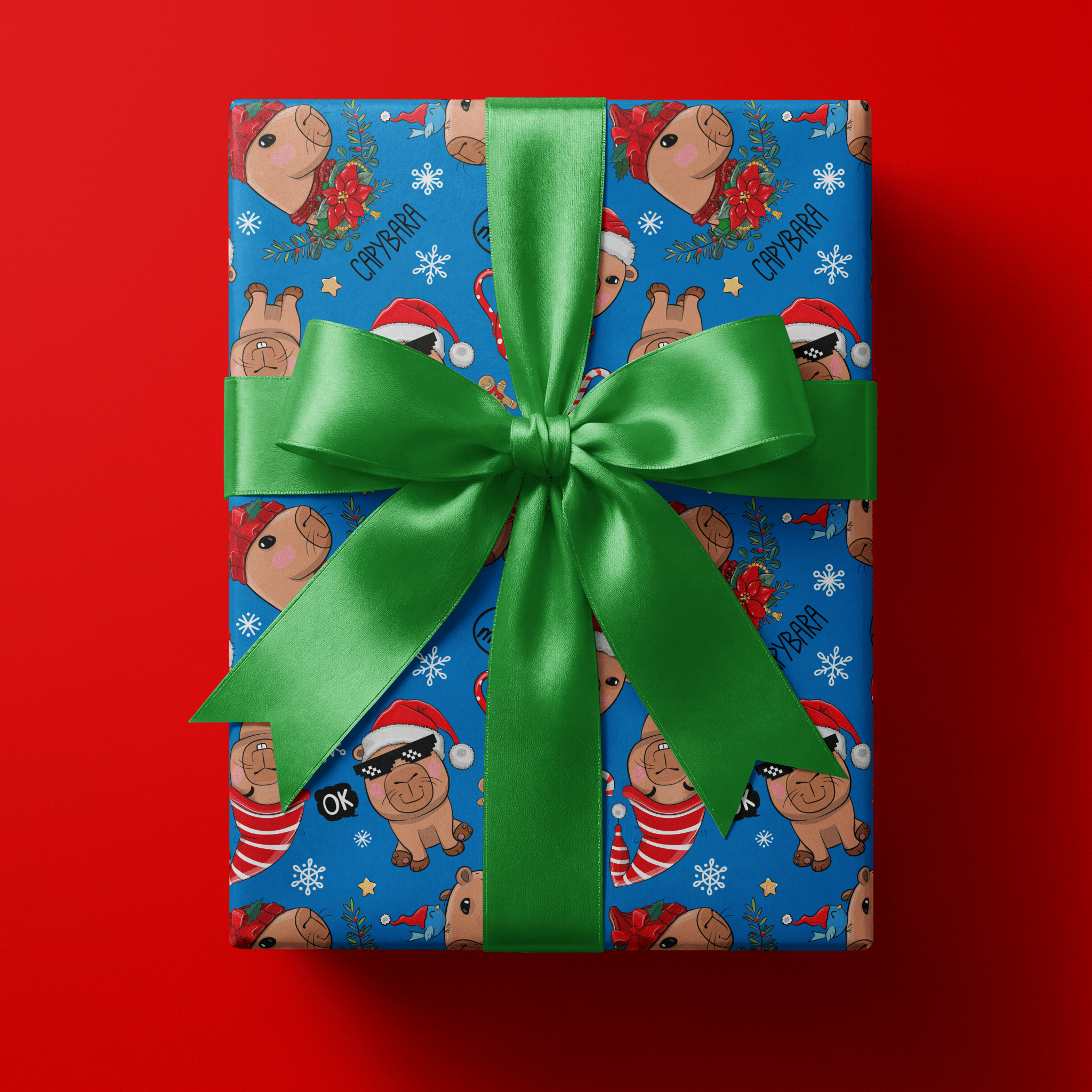 focus_keyword - Capybara Claus - Haus of Wrap