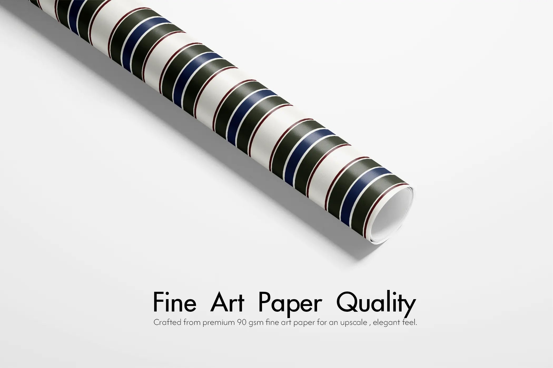 Striped Wrapping Paper - The Hunt Club - Haus of Wrap