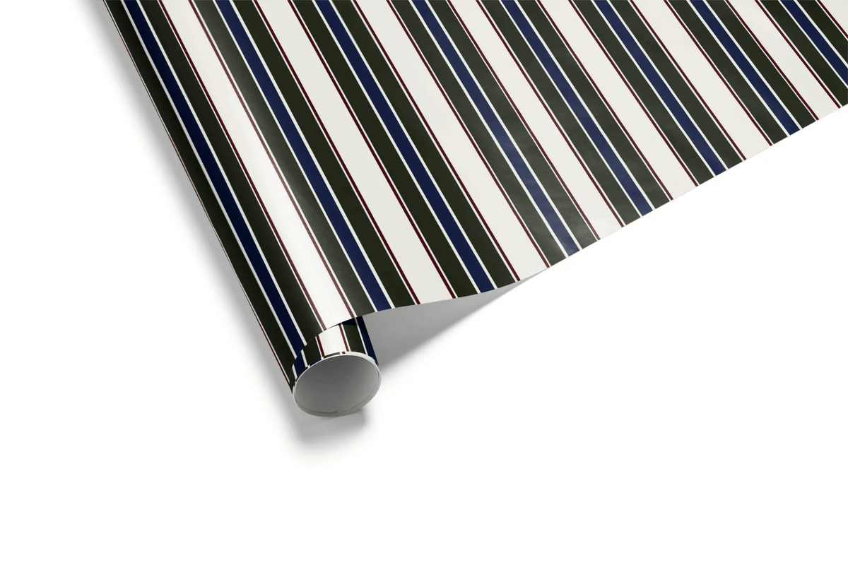 Striped Wrapping Paper - The Hunt Club - Haus of Wrap