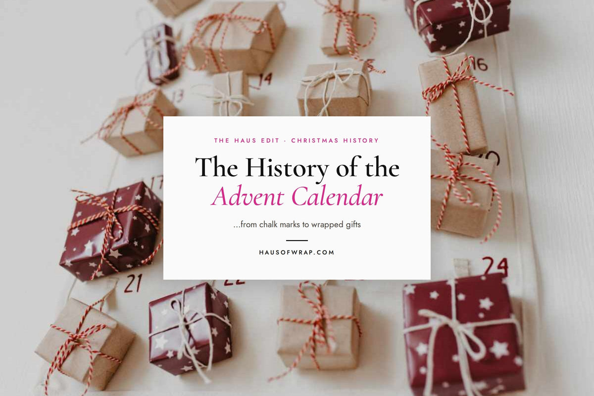 The History of the Advent Calendar (and How to Make a Wrapped One) - Haus of Wrap