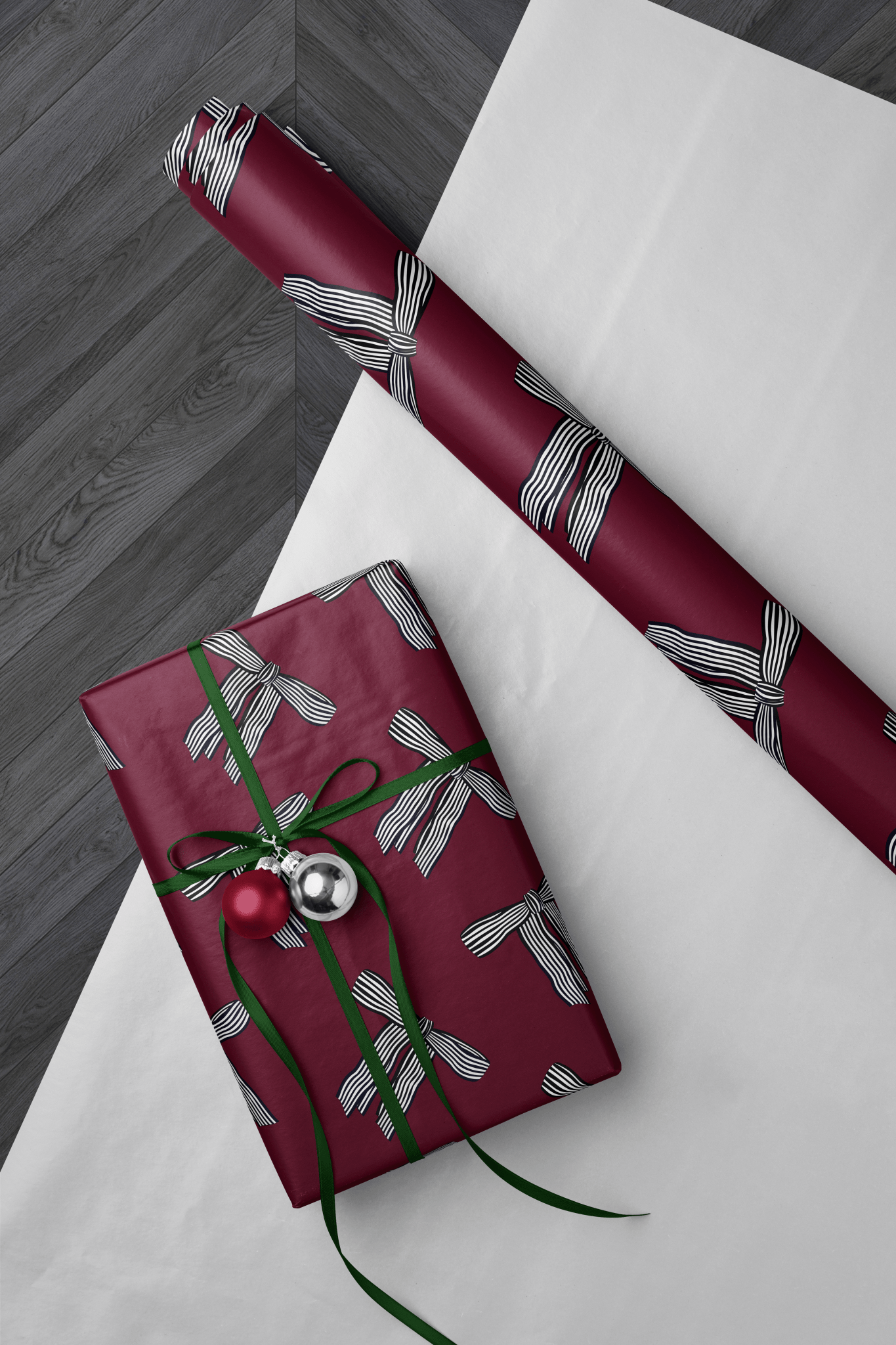 Claret Bow - Haus of Wrap